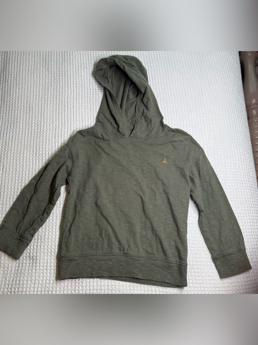 Baby GAP Olive Green Kids Hooded Sweatshirt size 5